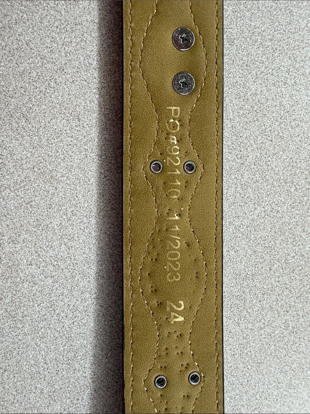Ariat Girls Brown leather belt